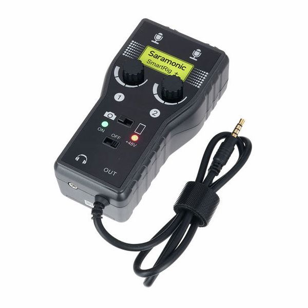 Thiết bị chuyển đổi âm thanh Saramonic SmartRig+ – đầu nối 3.5mm
