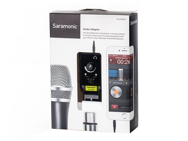 Thiết bị chuyển đổi âm thanh Saramonic SmartRig II – đầu nối 3.5mm