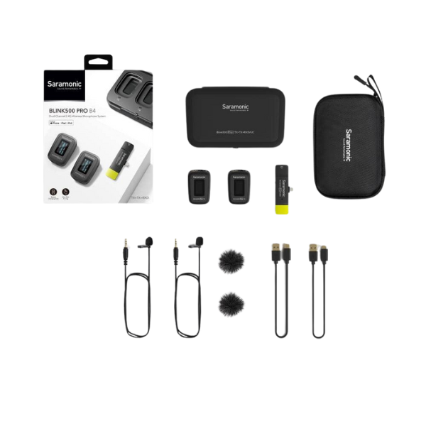 Micro thu âm Saramonic Blink 500 Pro B4 - Micro cài áo không dây