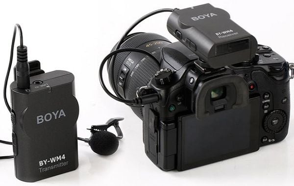 Micro thu âm Boya BY-WM4 Pro K2 - Micro cài áo không dây (2mic)