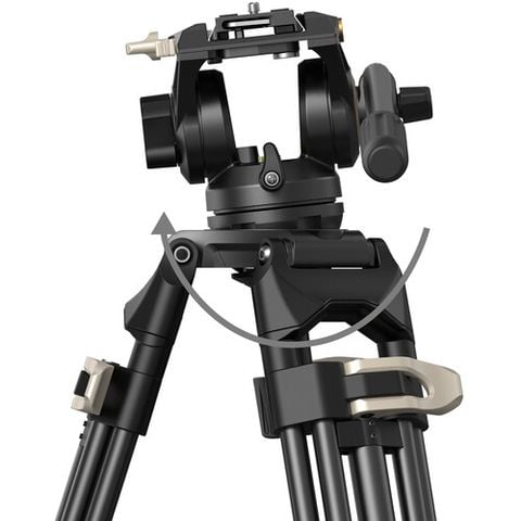 SmallRig Heavy 3751B - Duty Fluid Head Tripod AD-01