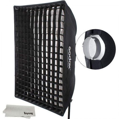 Softbox Godox Tổ ong 80X120, Lồng tản sáng Godox
