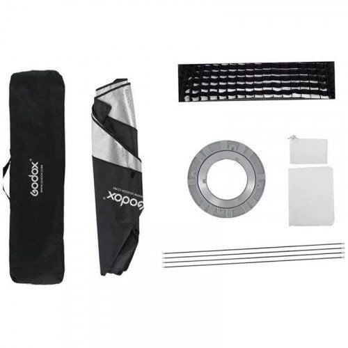 Softbox Godox Tổ ong 80X120, Lồng tản sáng Godox