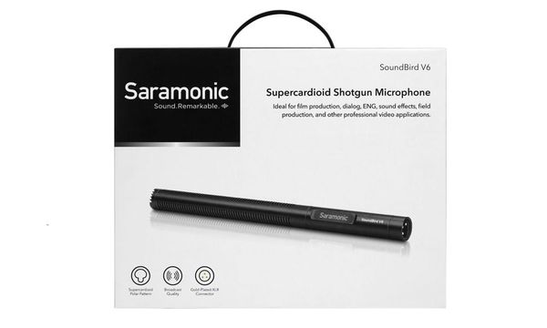 Micro thu âm Shotgun Saramonic SoundBird V6