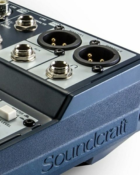 Mixer Analog Soundcraft NOTEPAD 5 - Mixer đa năng karaoke livestream