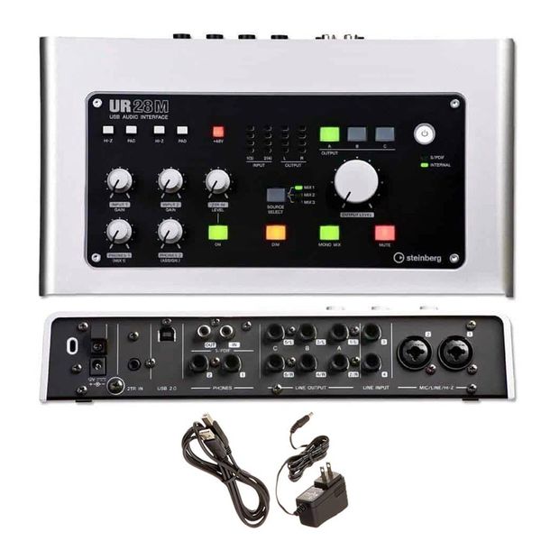 Sound card Steinberg UR28M - Sound card thu âm