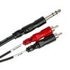 Dây HOSA STEREO BREAKOUT 3.5mm trs to dual rca ( 3m )