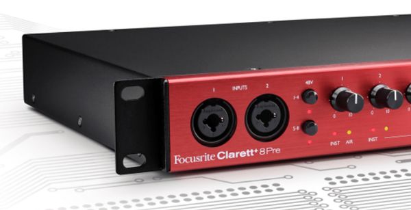 AUDIO INTERFACE FOCUSRITE CLARETT+ 8PRE USB-C CHÍNH HÃNG