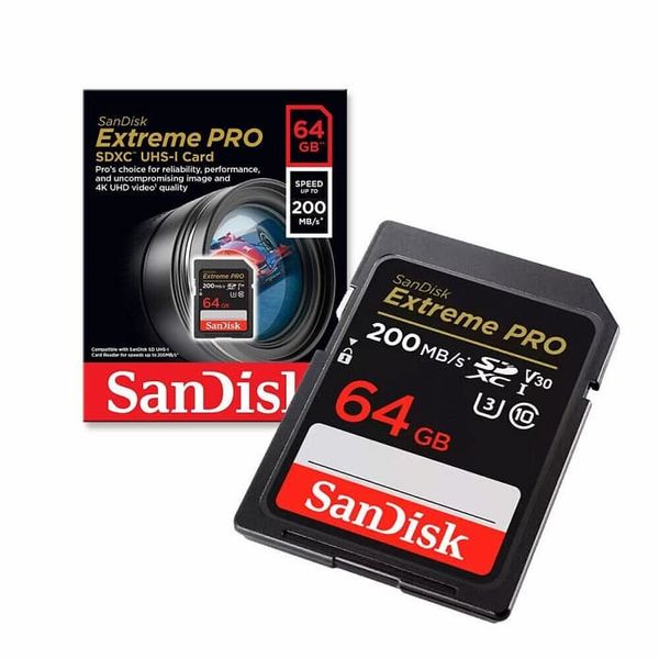 Thẻ nhớ SanDisk 64GB Extreme Pro
