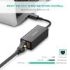 Cáp USB Type-C to Lan 10/100/1000Mbps chính hãng Ugreen 50307