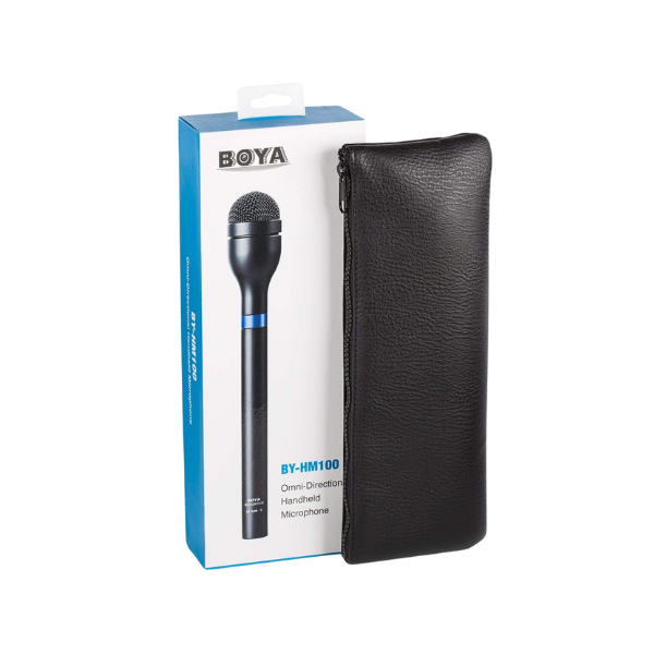 Micro thu âm phỏng vấn BOYA BY-HM100 - Micro thu âm phỏng vấn