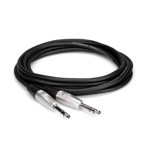 Cáp Hosa Pro 6.5mm ra 6.5mm - Stereo Interconnect Dual (3m dây đơn)