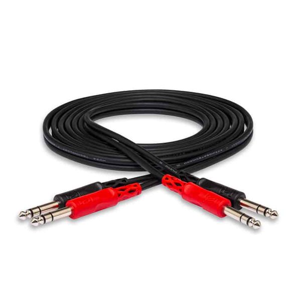 Hosa Stereo Interconnect Dual 1/4'' TRS to Same