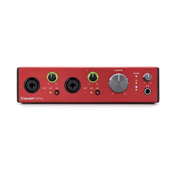 Sound card Focusrite Clarett 2Pre USB - Sound card thu âm