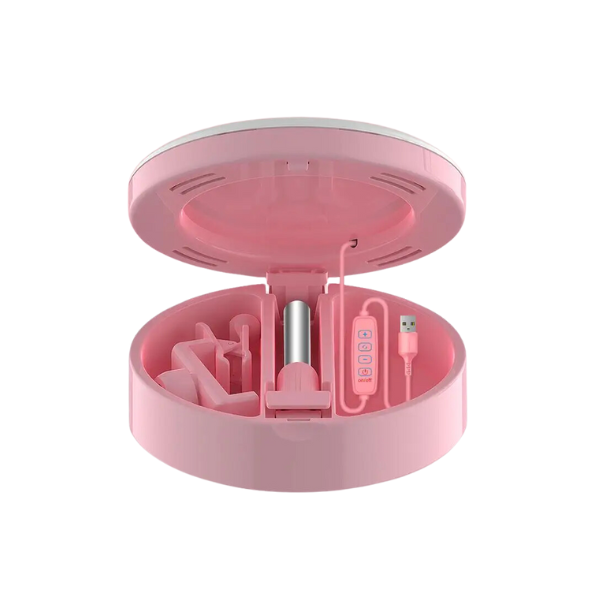 Gậy livestream Gấp gọn 58cm đèn LED 3 Chế độ màu quay video tiện dụng