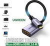 Đầu chuyển Micro HDMI sang HDMI Ugreen 10533