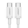 Ugreen 60520 2M màu trắng Dây USB Type-C sang USB Type-C US264 20060520