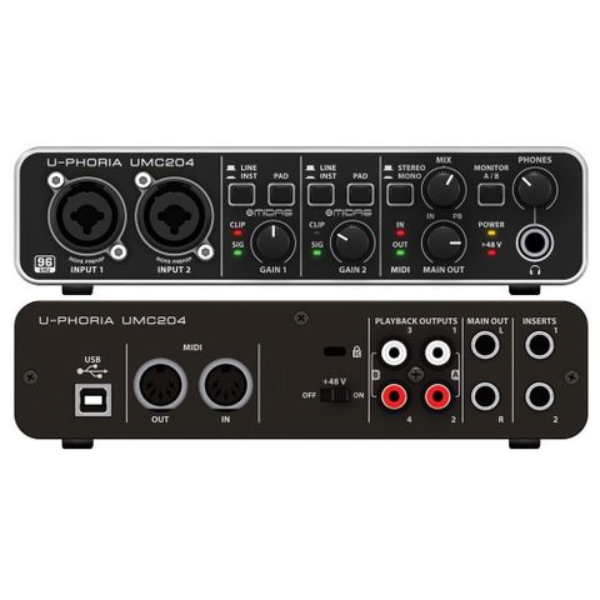 Sound Card Behringer UMC22 - Sound card thu âm mini