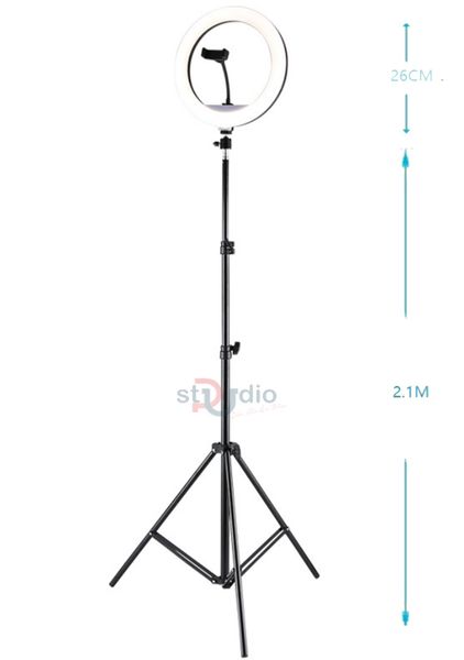 Đèn livestream 26cm chiếu sáng chất lượng cao