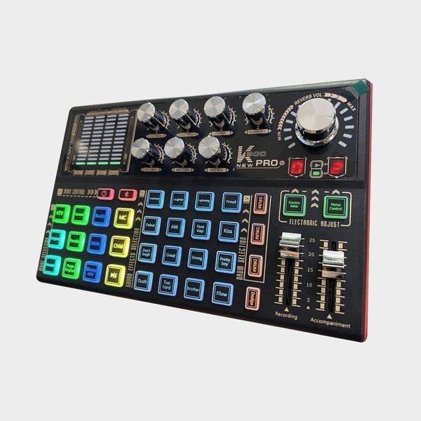 Bộ livestream K300 PRO MAX và Micro thu âm ISK AT100