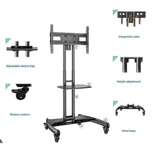 Giá Treo Tivi Di Động NB-AVA1500-60-1P Model 2022