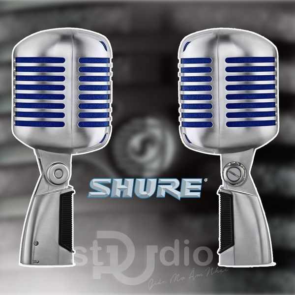 Micro thu âm Shure Super 55 - Micro thu âm cổ điển