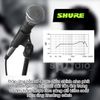 Micro có dây cầm tay Shure SM58S Cardiod Dynamic