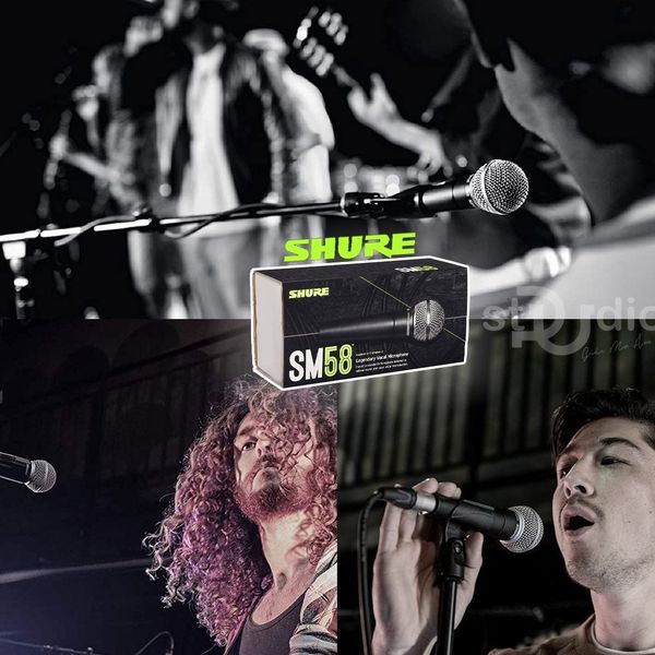 Micro có dây cầm tay Shure SM58S Cardiod Dynamic