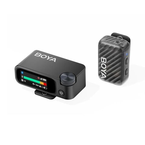 Micro Không Dây BOYAMIC 2-03 Màu đen micro không dây AI-Powered