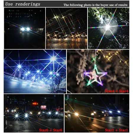 Bộ Lọc Ngôi Sao 8 Điểm 55MM, Kính Lọc Filter cho Lens