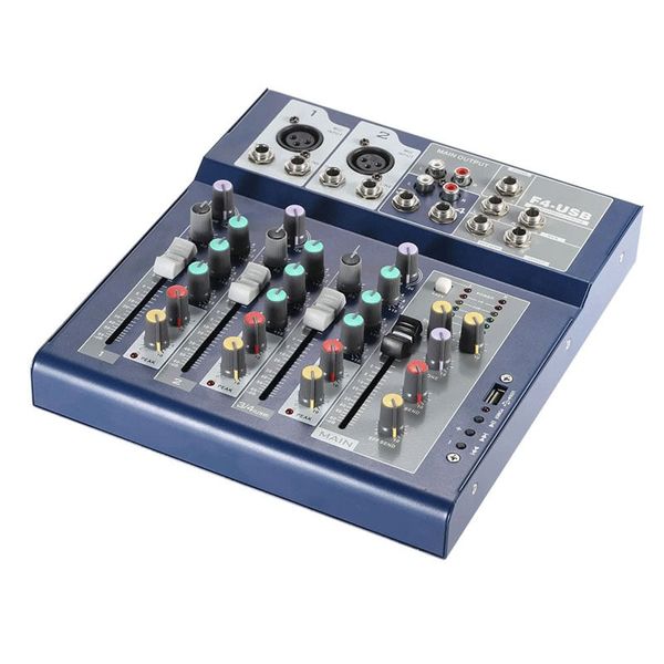 Mixer livestream karaoke F4 USB, Mixer livestream có hiệu ứng