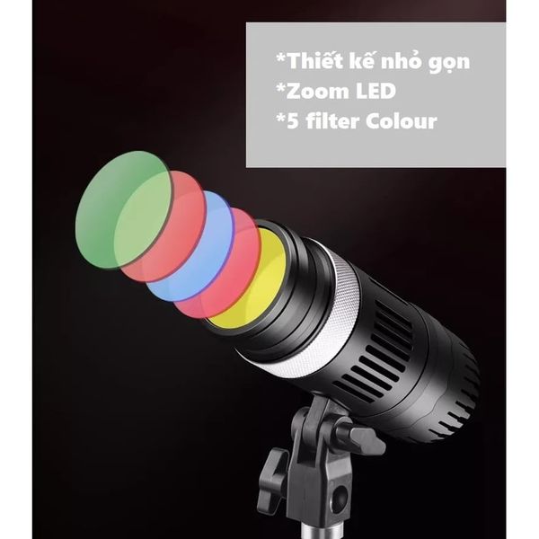 Đèn LED Spotlight Giả Nắng YM80 Bi-Colour 50W Đèn Chụp Chân Dung Sản Phẩm