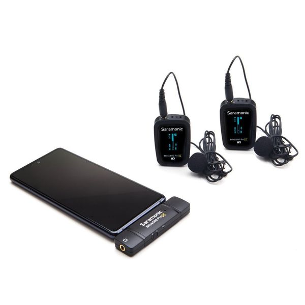 Bộ micro không dây Blink 500 ProX cổng USB-C có hộp sạc SR-Blink500 ProX B6 (2TX+1RX)