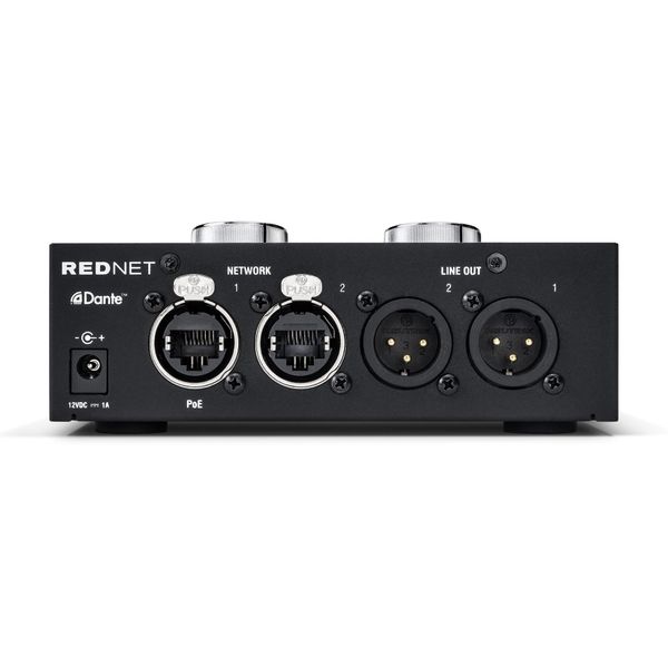 Focusrite RedNet AM2 Dante Stereo Output Device