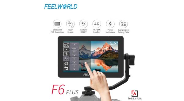 Màn Hình Hỗ Trợ Monitor Máy Quay Feelworld F6 Plus V2 On-Camera Monitor With HDMI Input