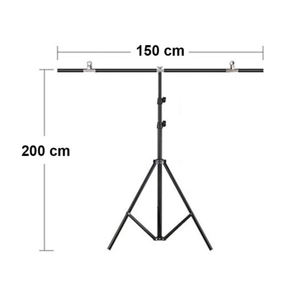 Khung treo phông nền chụp ảnh chữ T