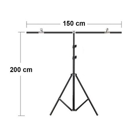 Khung treo phông nền chụp ảnh chữ T