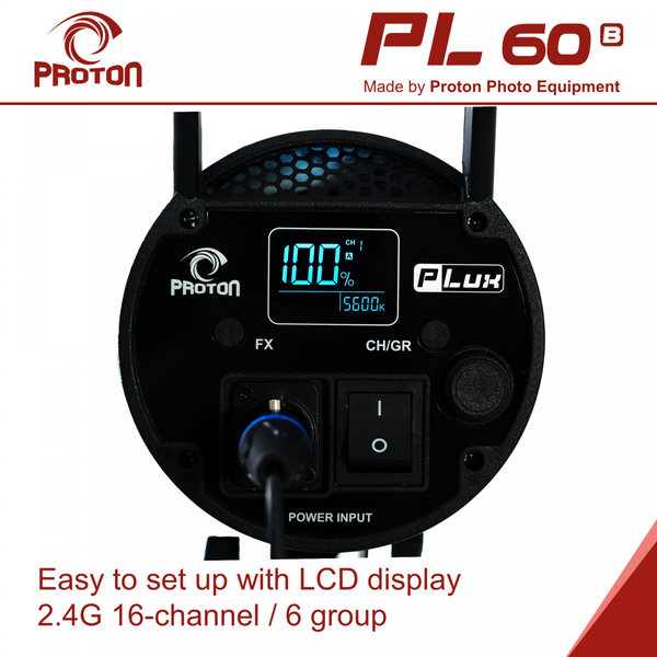 Đèn Led Proton PL60Bi 2800K-5600K - Đèn LED Studio