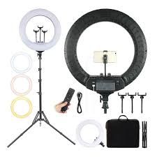 Đèn livestream có gương chiếu sáng chất lượng cao - Đường kính 45cm