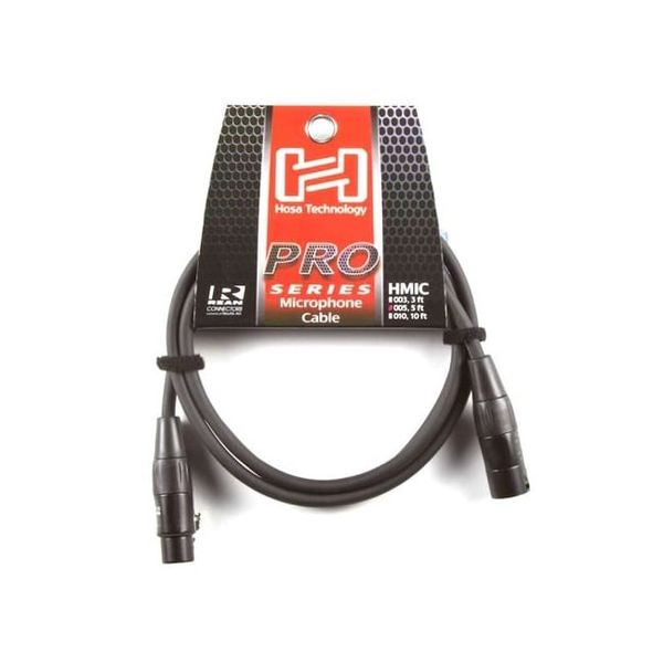 Cáp Micro Canon - HOSA PRO MICROPHONE CABLE REAN XLR3F TO XLR3M (3M)