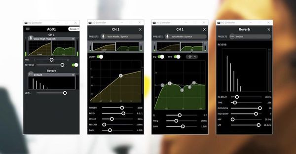 Micro thu âm YAMAHA AG01 - Micro cổng USB All in One Livestream