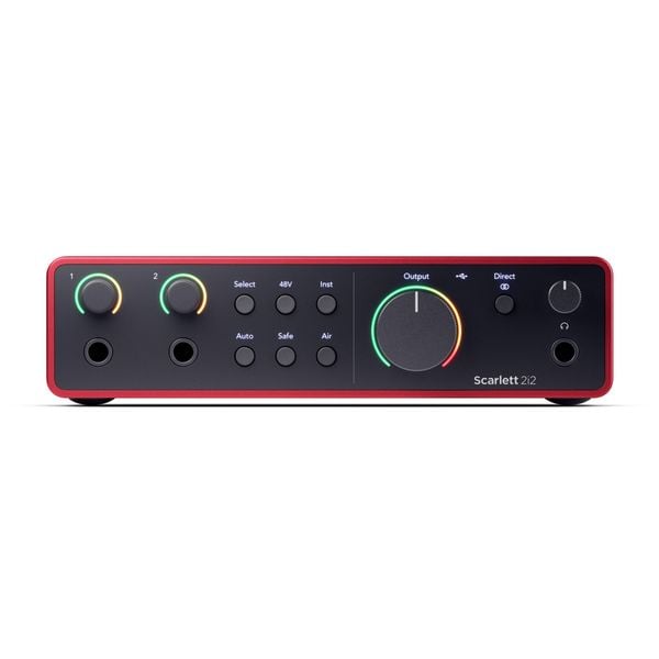 Sound card Focusrite Scarlett 2i2 4rd (Gen) - Sound card thu âm