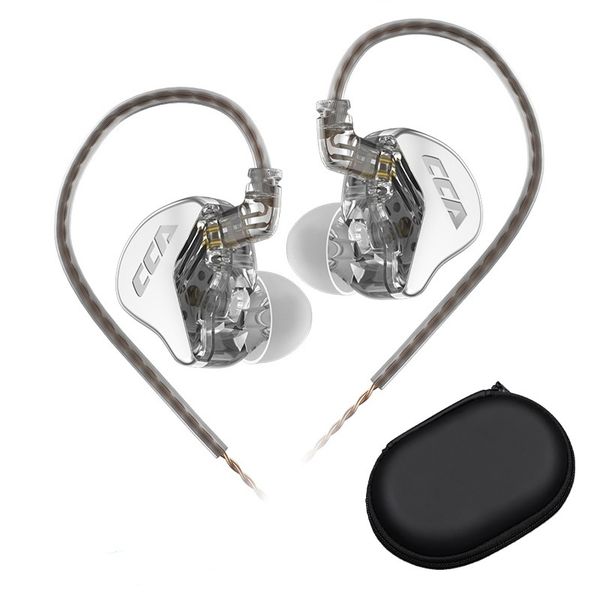 Tai nghe CCA CRA PRO - tai nghe nhét tai livestream màu bạc