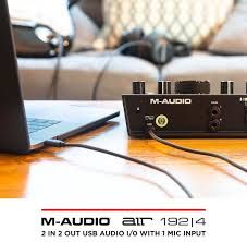 Sound card thu âm M-Audio Air 192x4 Chính Hãng