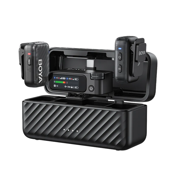 Micro Không Dây BOYAMIC 2-02 Màu đen micro không dây AI-Powered