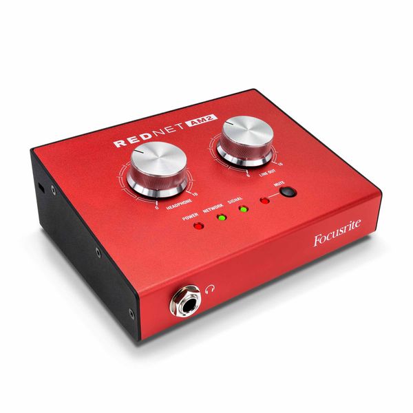 Focusrite RedNet AM2 Dante Stereo Output Device
