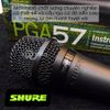 Micro thu âm nhạc cụ Shure PGA57-LC Cardiod Dynamic