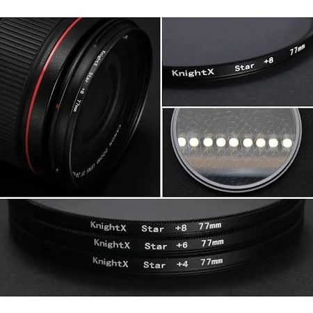 Bộ Lọc Ngôi Sao 8 Điểm 55MM, Kính Lọc Filter cho Lens