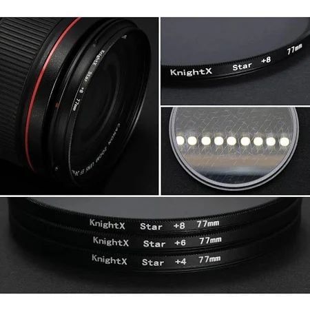 Bộ Lọc Ngôi Sao 8 Điểm 55MM, Kính Lọc Filter cho Lens