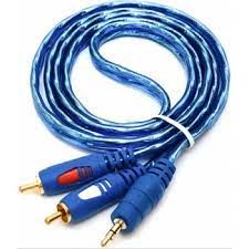 Dây lấy nhạc stereo 2 đầu hoa sen (RCA) ra Jack 3.5mm
